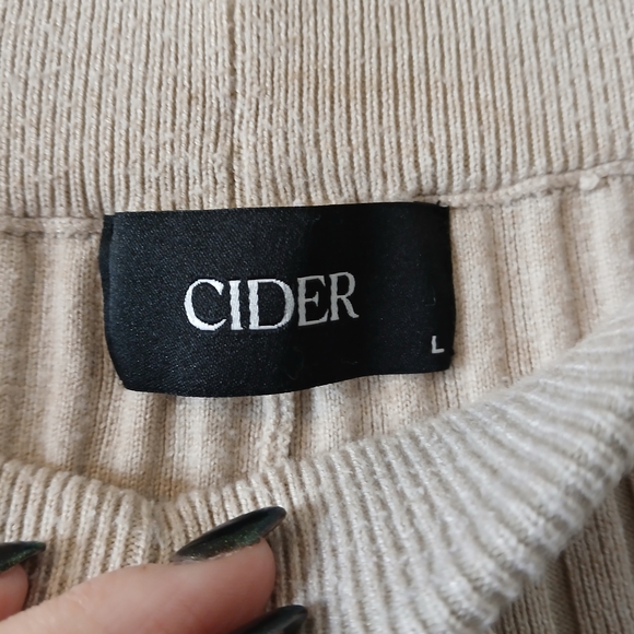 Cider Beige Ribbed Sweater Set - Picture 7 of 10